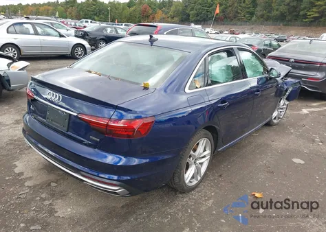 2021 Audi A4 Premium Plus 45 Tfsi S Line Quattro S Tronic из США, поврежденный, VIN WAUEAAF43MA039147